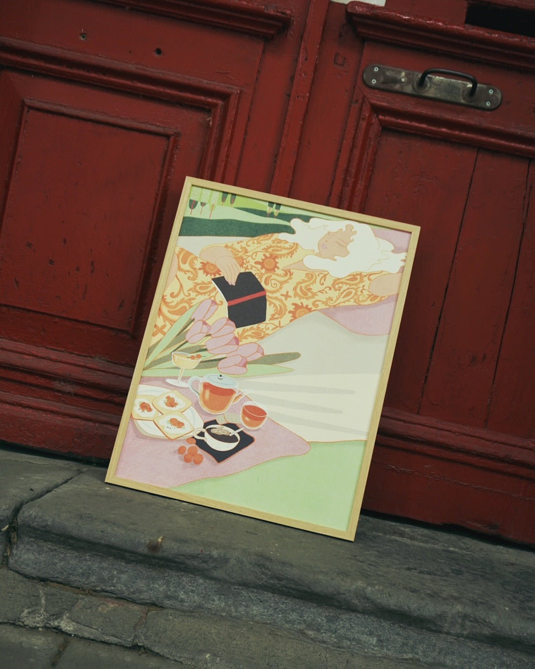 მზის სხივებით ტკბობა