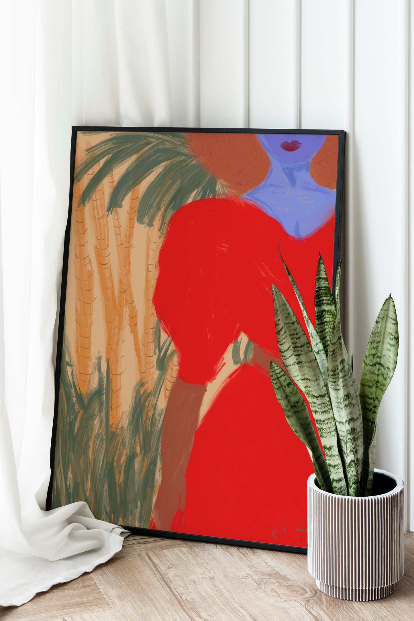Lady in Red