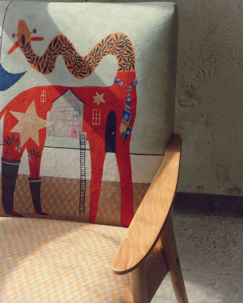 სავარძელი "ჟირაფი"