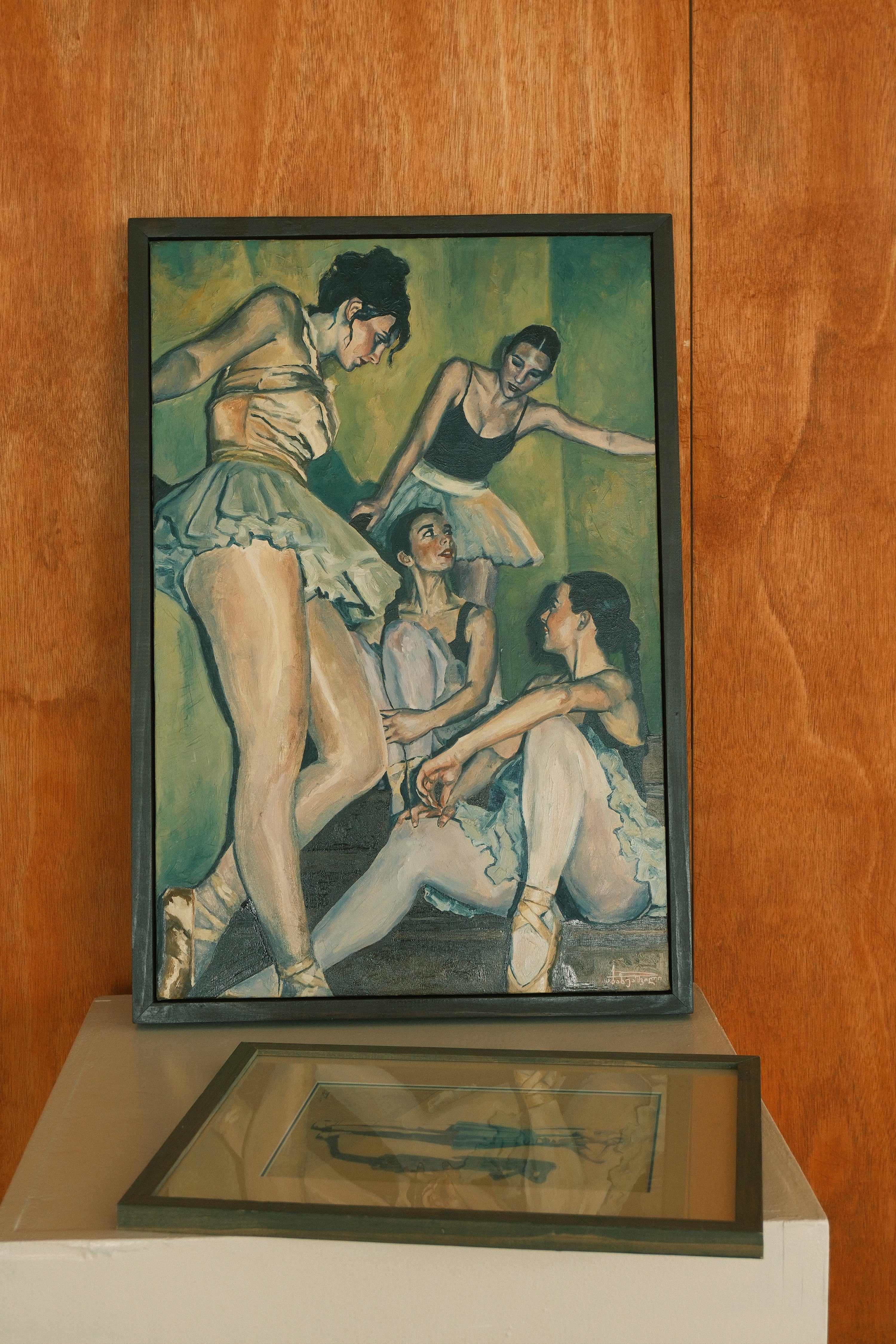 Painting “Ballerinas” - Alex Bazuashvili