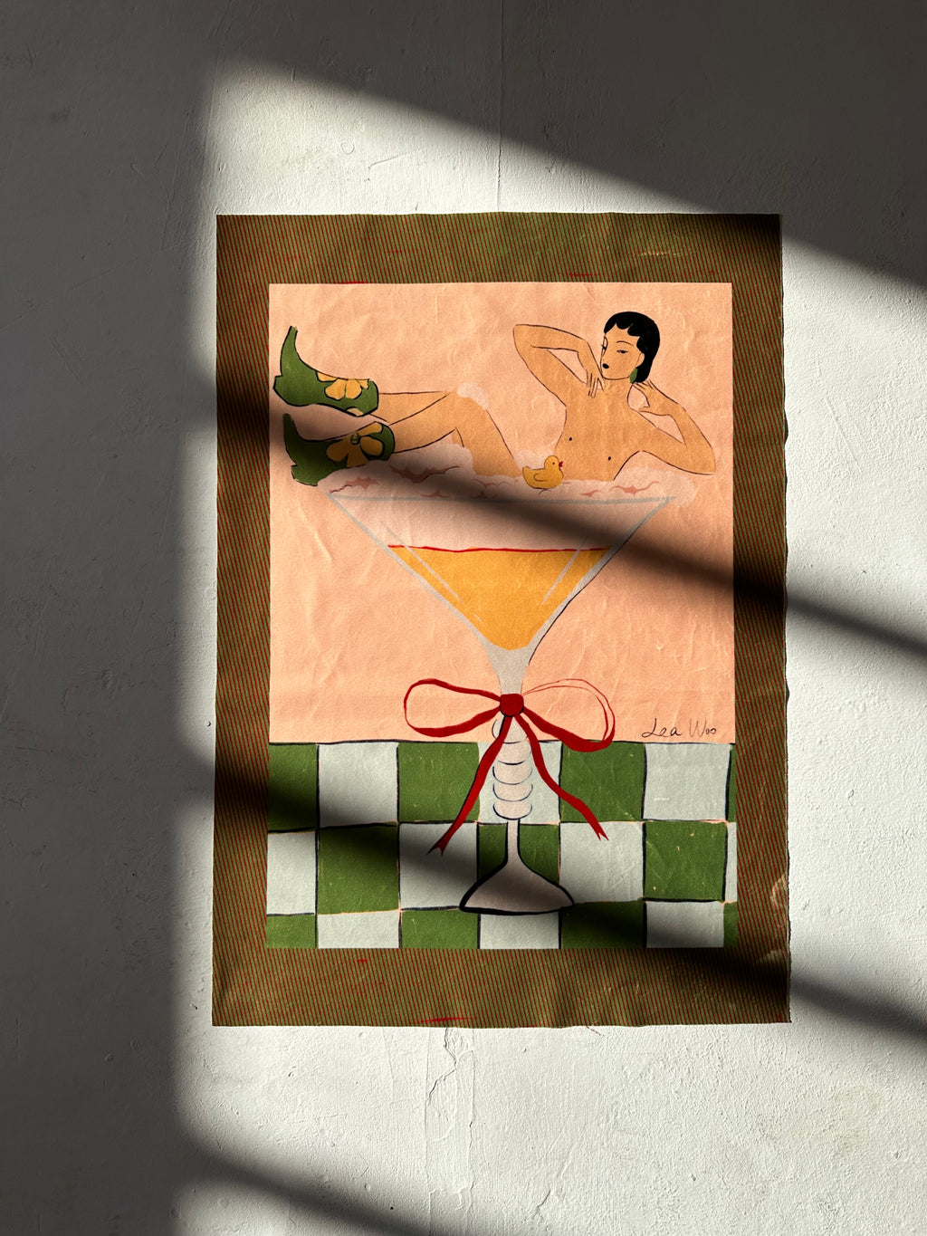 პოსტერი "საღამო კოქტეილში"