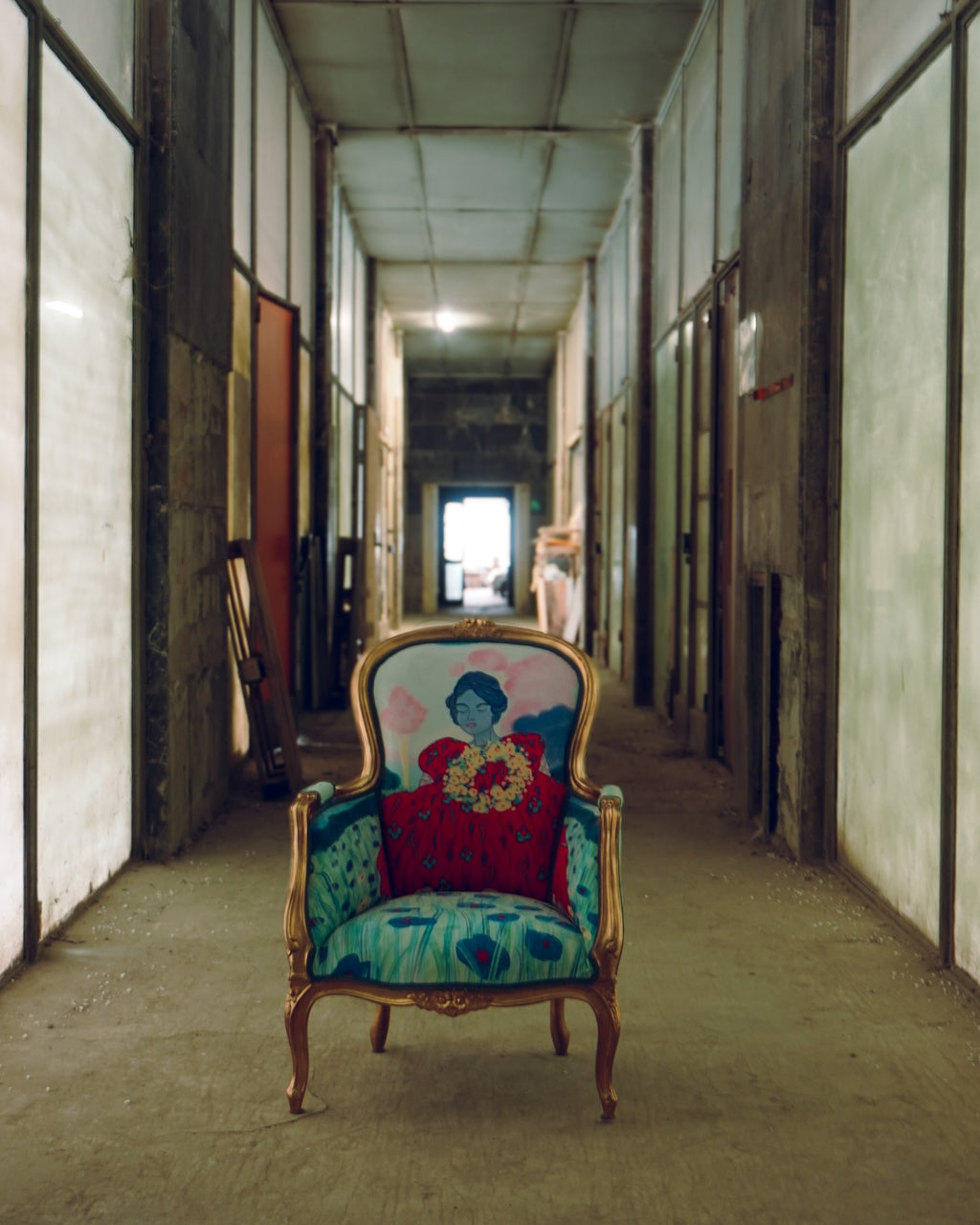 Golden Hour Armchair in interior setting
