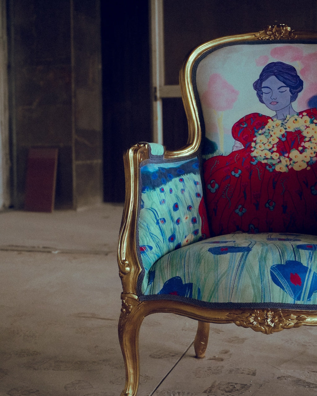 Side view of Golden Hour Armchair by DAE