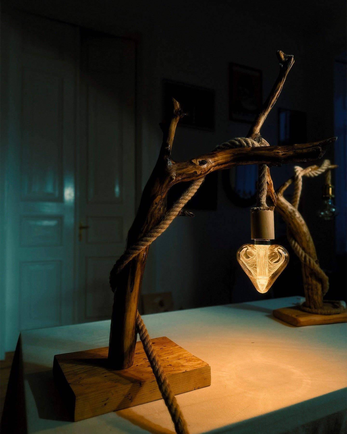 lamp in the interior 