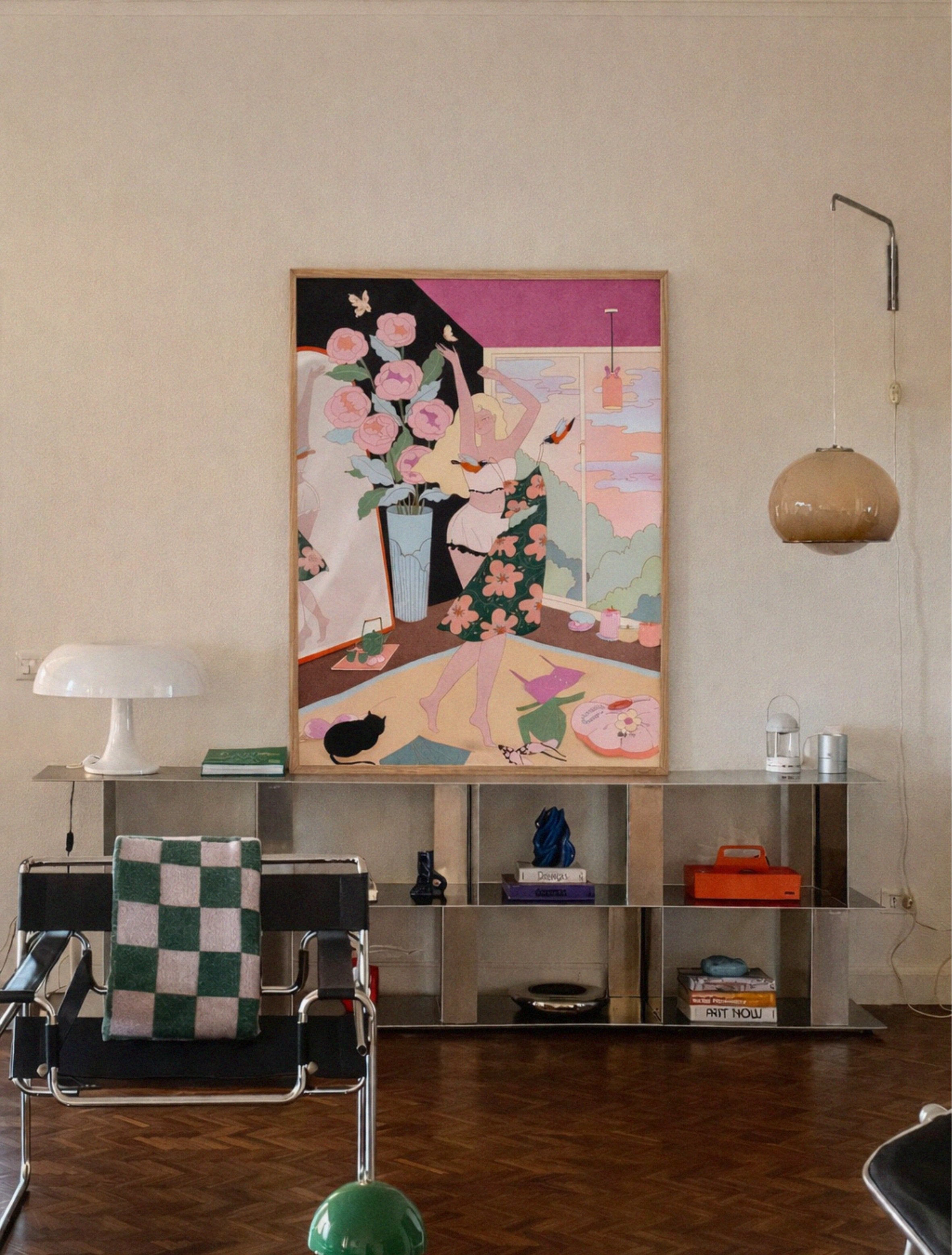 პოსტერი "ცეკვა სახლში"