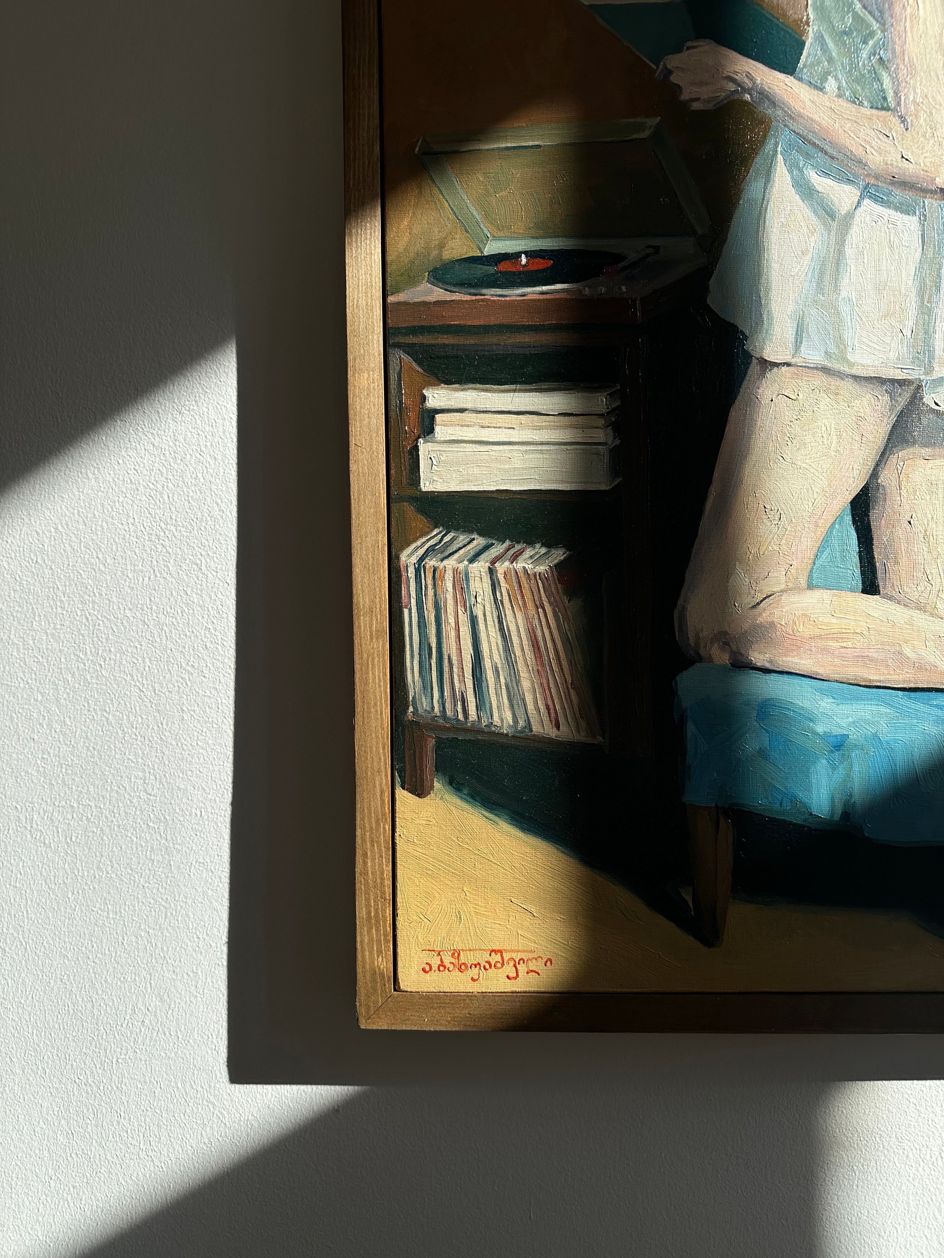 Painting in DAE,  in a daylight