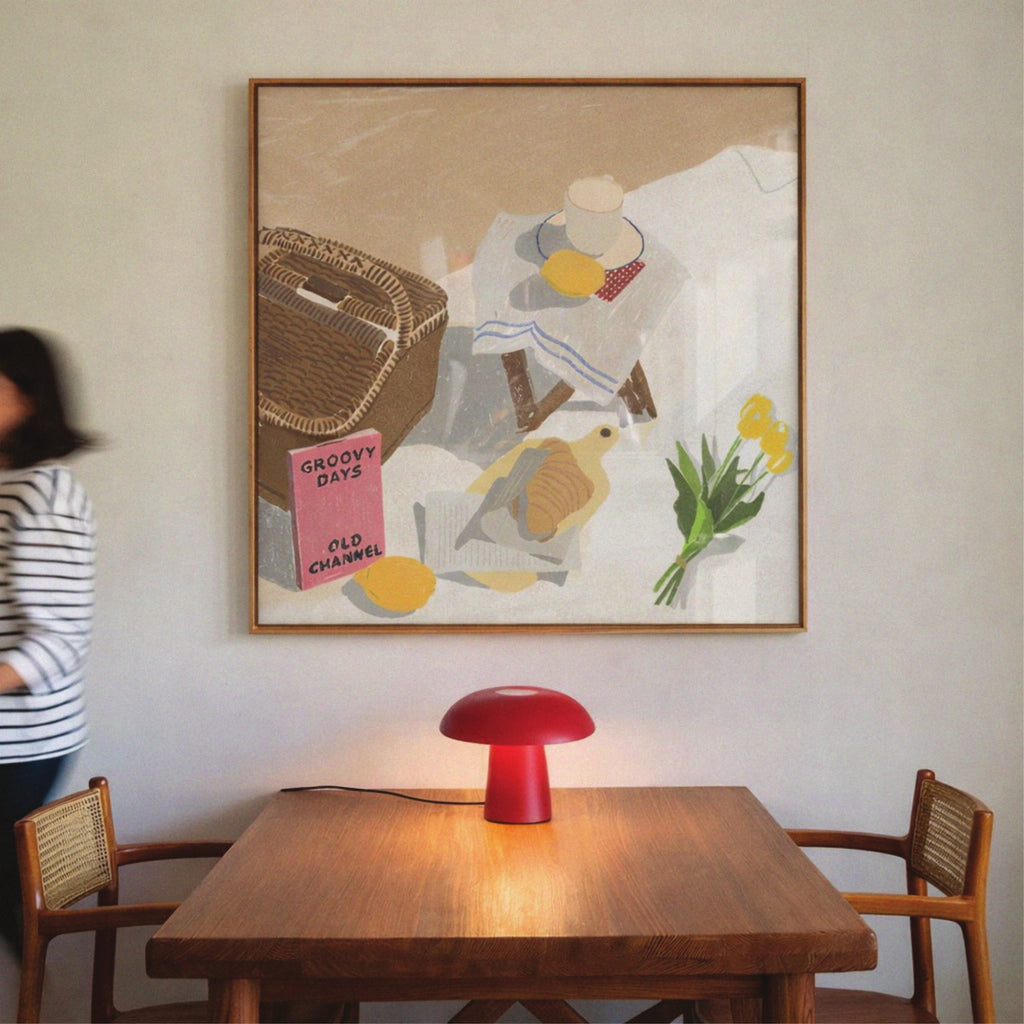 poster in interior by Oliko x DAE