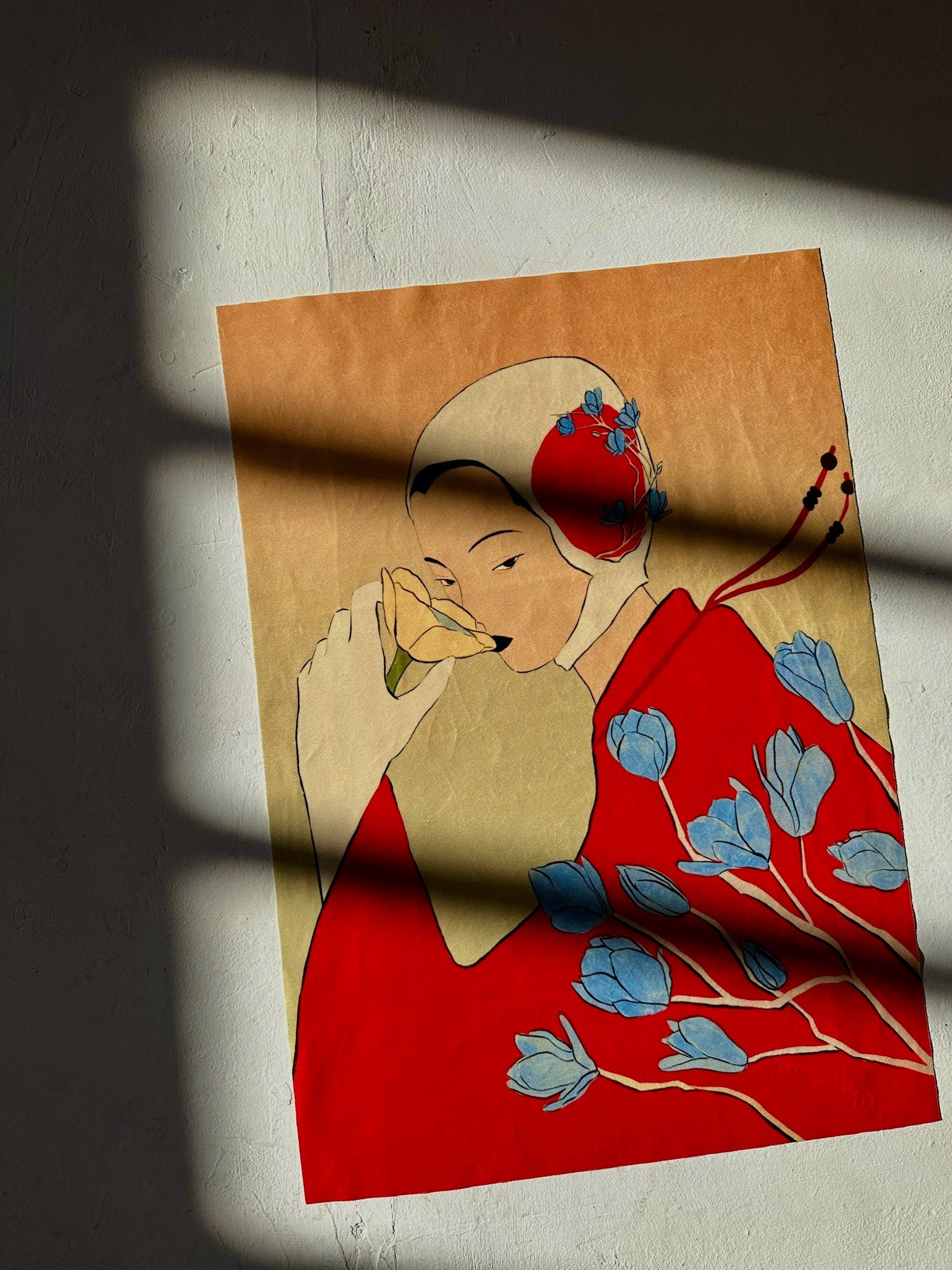 პოსტერი "ყვავილების ფესტივალი"