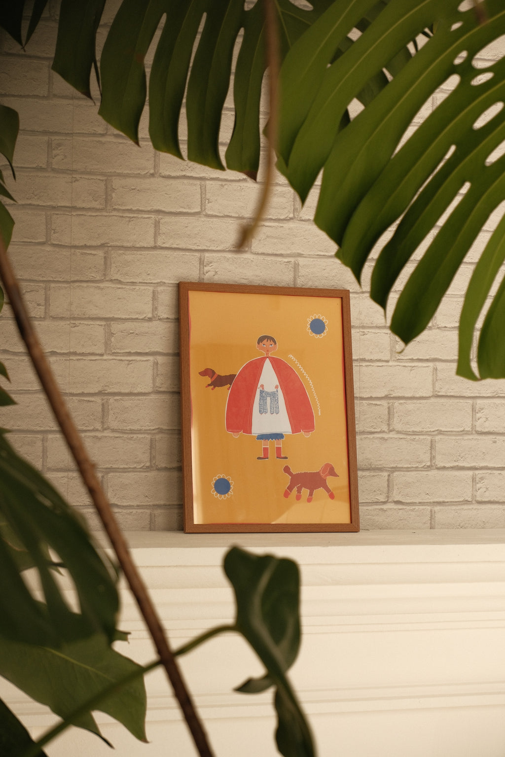 poster in interior