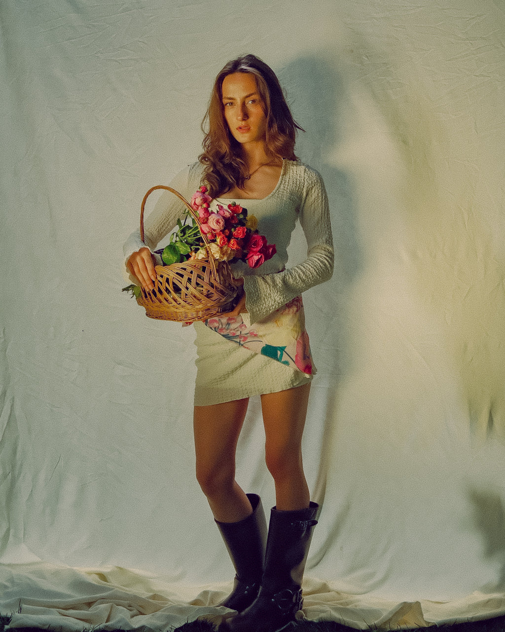 შარფი "Blush Garden"