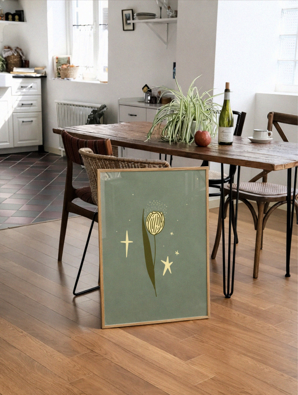 DAE's poster in interior